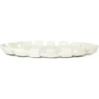 Ferm Living Plait lautanen Ø30 cm Off white