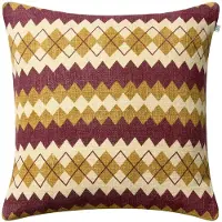 Chhatwal & Jonsson Nisha Tyynynpäällinen 50x50 Cm Masala Yellow / - Koristetyynyt & Suojukset Pellava Ruby - CC720133-26B