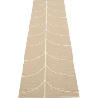 Pappelina Kudottu Matto Leif Light Nougat 70x270 cm