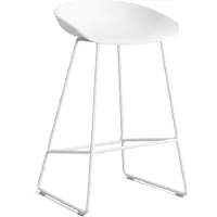 HAY Aas 38 2.0 Baarijakkara 65 Cm Ruostumaton Teräs / - Baarijakkarat Kierrätetty Polypropeeni Valkoinen - AA074-D159-AA51-01UF