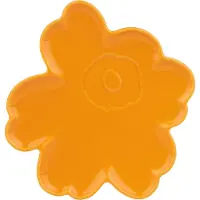 Marimekko Unikko Shape Plate 20 Cm - Yellow - Ø 20 CM