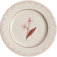 Pick a Poppy Cottage Flower salaattilautanen Light Pink, 22 cm