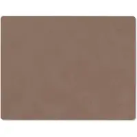 Lind DNA Rectangle M Pöytätabletti Nupo 26x34 Cm - Tabletit & Lasinaluset Kierrätetty Nahka Truffle - 992056