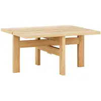 MOEBE Rectangular Coffee Table, 60 Cm, Oak (Fsc Mix Credit) - L:60CM
