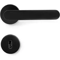 Beslag Design Vibe Plain Ovenkahva Avainkilvellä Mattamusta - Nupit ja ovenkahvat Alumiini Matta Musta - 752030-41