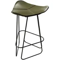 Cuero Design Pampa Baarijakkara 65 Cm Musta / Grass Green - Baarijakkarat Teräs Ruohonvihreä - 1600711