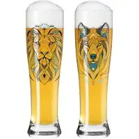 Ritzenhoff Brauchzeit Ölglas Vete 2-P - Nude - 64.6 CL