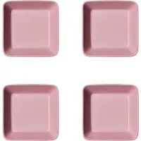 Iittala Teema pieni tarjoiluvati 12 x 12 cm vaaleanpunainen, 4 kpl