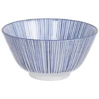 Tokyo Design Studio - Nippon Blue Riisikulho 12 cm Lines