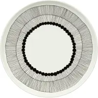 Marimekko Siirtolapuutarha Plate 25Cm - Cream - Ø 25 CM