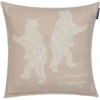 Lexington Home Bears Jacquard Recycled Wool Pillow Cover - Beige - 50X50