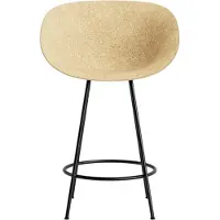 Normann Copenhagen Mat Baarituoli Lepotuoli 65 Cm Hemp / - Baarijakkarat Hamppu Musta - 609251