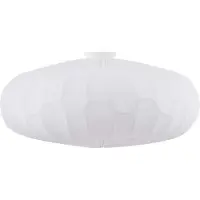 Globen Lighting Kattovalaisin BLADVERK, himmennettävä, Valkoinen/opaali, Olohuone/ruokailutila, Tekstiili/kangas/silkki, Skandinaavinen
