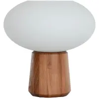 Watt & Veke Olivia table pöytävalaisin Ø25,5 cm Tummaa tuhkaa