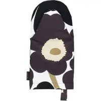 Marimekko Pieni Unikko patakinnas Valkoinen tummanharmaa beige
