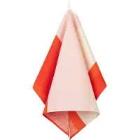 Marimekko Unikko keittiöpyyhe 47 x 70 cm Off white-pink-orange red