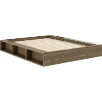 Karup Ziggy-sänkyrunko carob brown 140 x 200 cm
