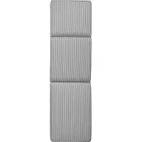 DIYTI Narrow Stripe Aurinkotuolityyny 50x186 Cm - Tyynyt Polyesteri Harmaa - 08-GREC-NS-GRE/WHI