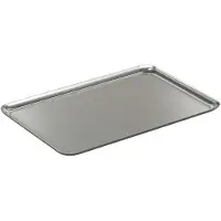 Nichba-Design Stainless Steel Tray - Large - Silver - ONE SIZE