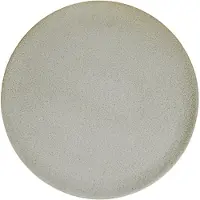 Aida Raw Sandy Beige Round Dish 34 Cm - Beige - Ø 34 CM