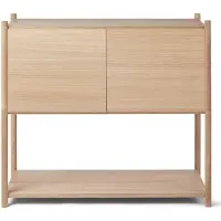 Gejst Sceene bookcase C Vaalea tammi