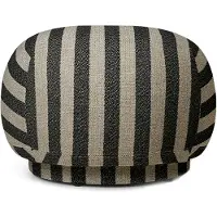 Ferm Living Rico pouf -istuinrahi Louisiana sand black