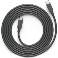 Avolt - Cable 1 USB-C Kaapeli 2 m Stockholm Black