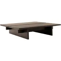&tradition Ita OS4 sohvapöytä 110x110 cm Dark stained oak