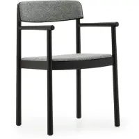 Normann Copenhagen Timb käsinojatuoli Black ash Hallingdal 166