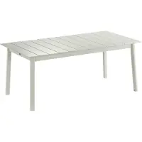 Lafuma Oron Pöytä Laminaatti S 100x150 Cm - Puutarhapöydät Alumiini Sable - LFM5180-9877