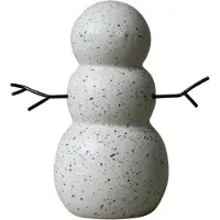 DBKD Snowman julkoriste 11 cm Mole dot