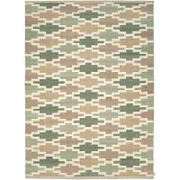 Classic collection Röllakan Korsnäs matto Vihreäbeige, 250x350 cm