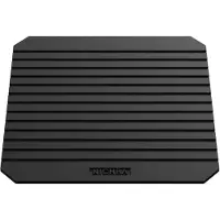 Nichba-Design Lasinalunen 16x16 Cm - Tabletit & Lasinaluset Silikoni Musta - 900217