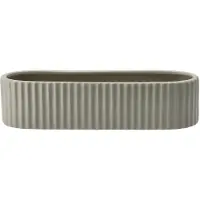 DBKD Stripe adventtikynttilänjalka 30 cm Sandy mole