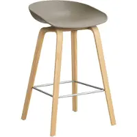 HAY Aas 32 2.0 Baarijakkara 65 Cm Lakattu Tammi / - Baarijakkarat Polypropyleeni Khaki - AA003-D153-AA51-01UF