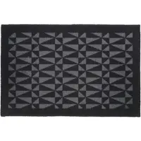 Tica Copenhagen Graphic Ovimatto 60x90cm /harmaa - Kynnysmatot Polyamidi Musta - 00544