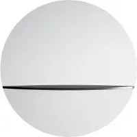 Department Pie A Seinäpeili 80cm - Seinäpeilit Peililasi Musta - 17401658