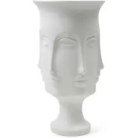 Jonathan Adler Dora Maar Urn Vaasi - Maljakot Posliini Valkoinen - 12049