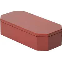 Ferm Living Nova säilytyslaatikko 10x20 cm Picante Red
