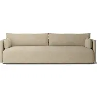 Audo Copenhagen Offset Kolmipaikkainen Sohva Bouclé 02 - 3-istuttavat sohvat Silmukkanukkakangas Beige - 71059-006213