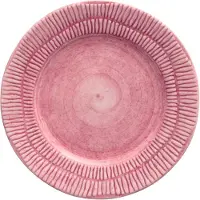 Mateus Stripes lautanen Ø 21 cm Vaaleanpunainen