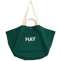 HAY Weekend Bag Organic laukku L Dark green