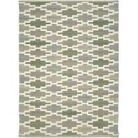 Classic collection Röllakan Korsnäs matto Sinivihreä, 250x350 cm