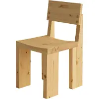 Vaarnii 001 Ruokapöydän Tuoli Luonnollinen - Tuolit Honkapuu Natural - 200100