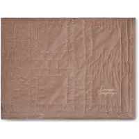 Lexington Graphic Quilted Päiväpeite 240x260 Cm - Päiväpeitot Puuvillasametti Beige - 12530100-2000-BS15