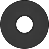 Zone Denmark Ume Kansi Matalalle Pyykkikorille - Pyykkikorit Polypropyleeni Musta - 36869