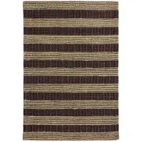 House Doctor Block-matto ruskea-natural 85x130 cm