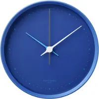 Georg Jensen Koppel Seinäkello 22 Cm - Seinäkellot Lasi Matte Blue - 10020488