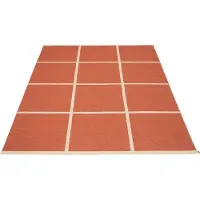 Pappelina Kudottu Matto Criss Brick 180x260 cm