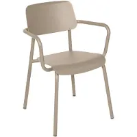 Fermob Studie Tuoli - Puutarhatuolit Alumiini Nutmeg - 691214